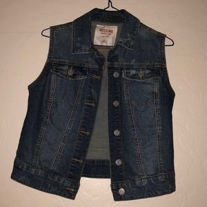 Dark Denim Vest